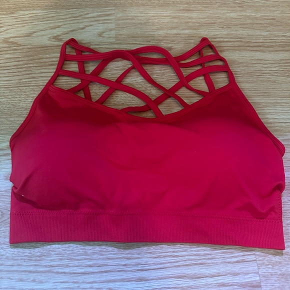 Zenana Outfitters Red Bralette - Picture 1 of 2